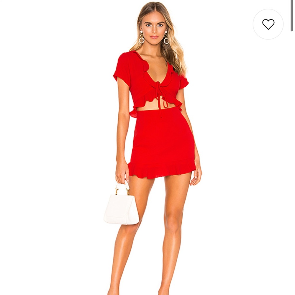 Mia Ruffle Tie Dress